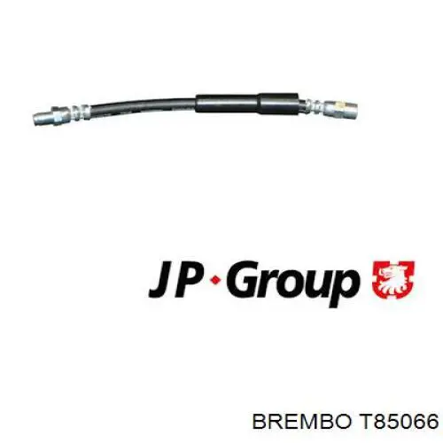 T85066 Brembo tubo flexible de frenos trasero