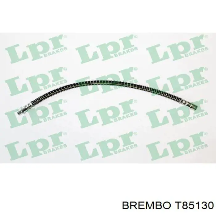 T85130 Brembo tubo flexible de frenos trasero