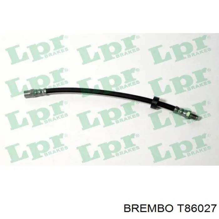 T 86 027 Brembo tubo flexible de frenos trasero