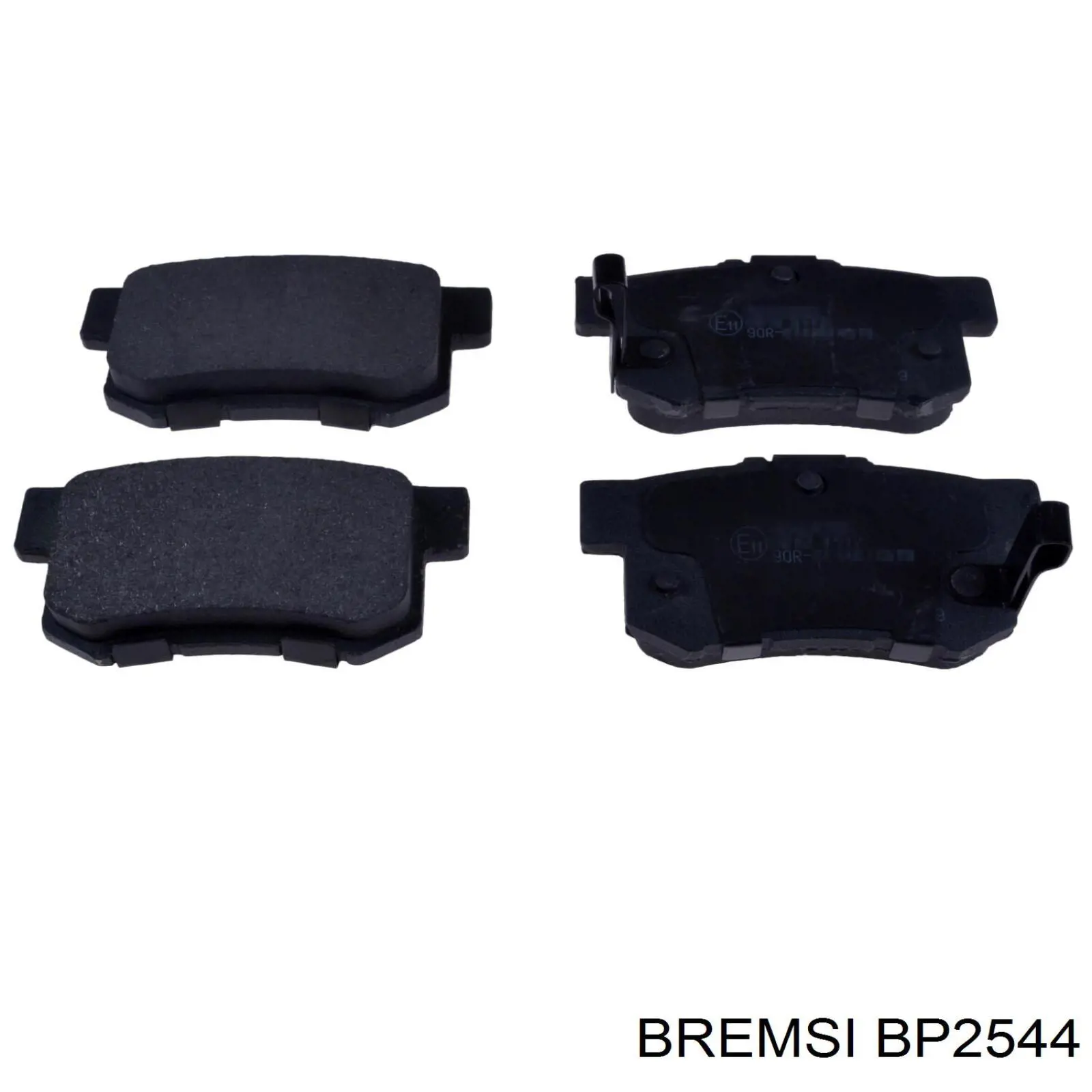 BP2544 Bremsi pastillas de freno traseras