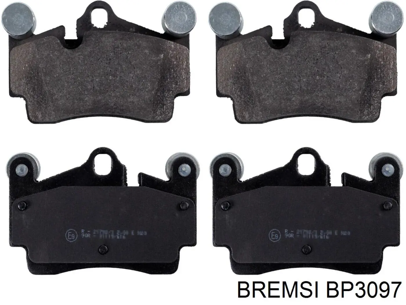 BP3097 Bremsi pastillas de freno traseras