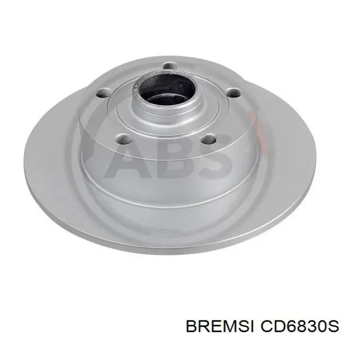 CD6830S Bremsi disco de freno trasero