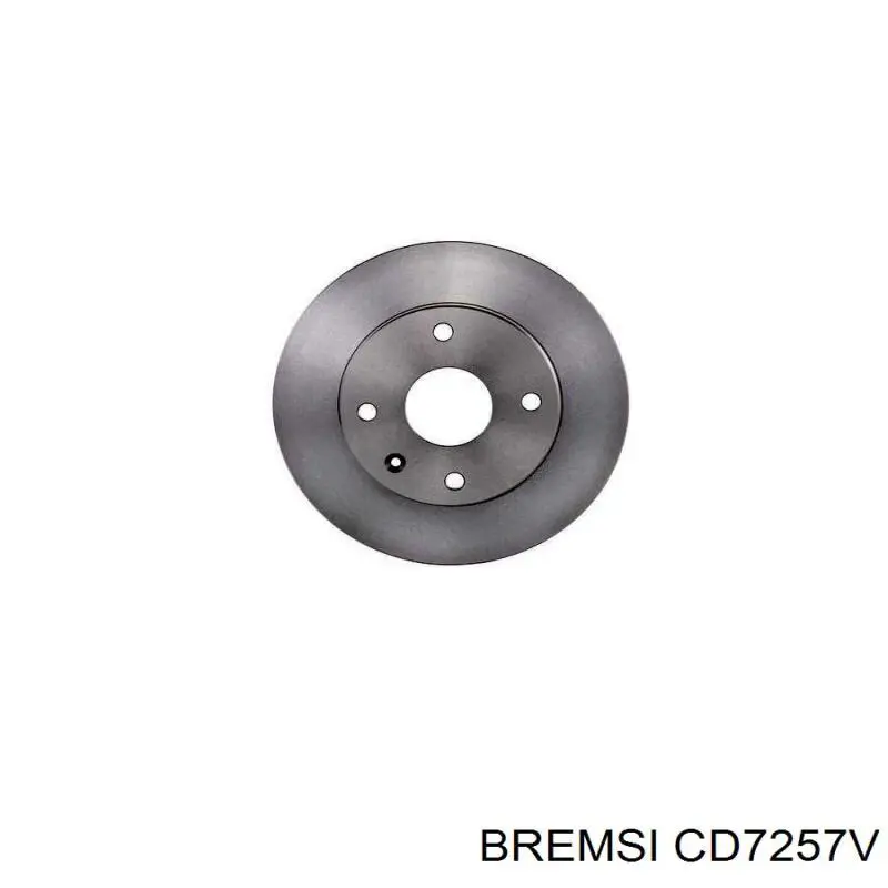 CD7257V Bremsi freno de disco delantero