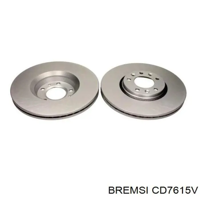 CD7615V Bremsi freno de disco delantero