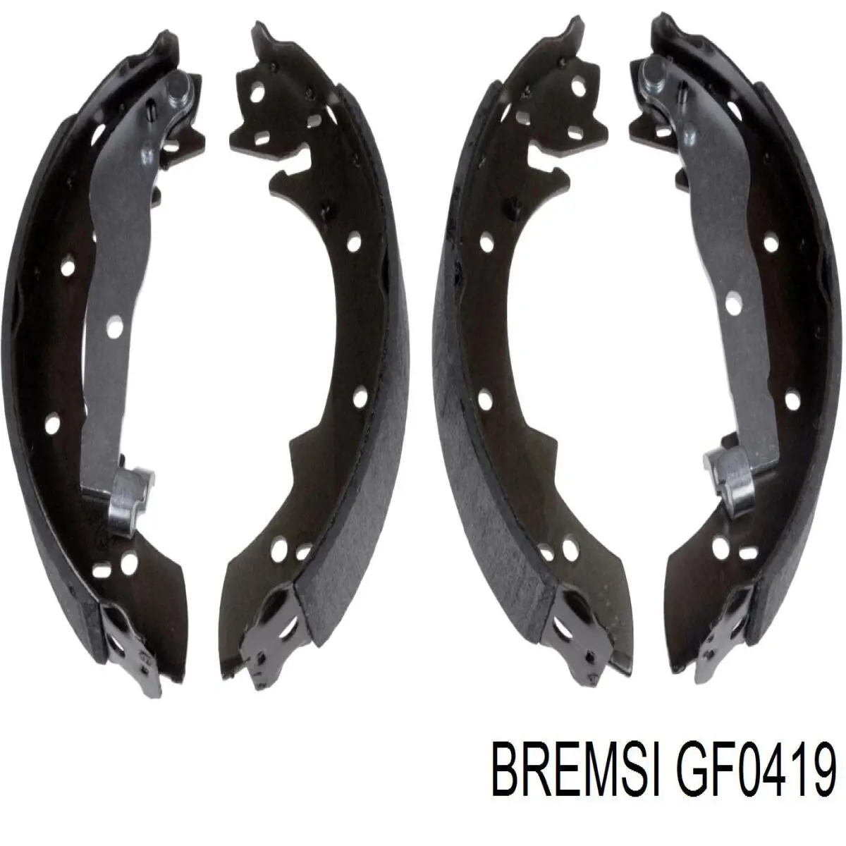 GF0419 Bremsi zapatas de frenos de tambor traseras