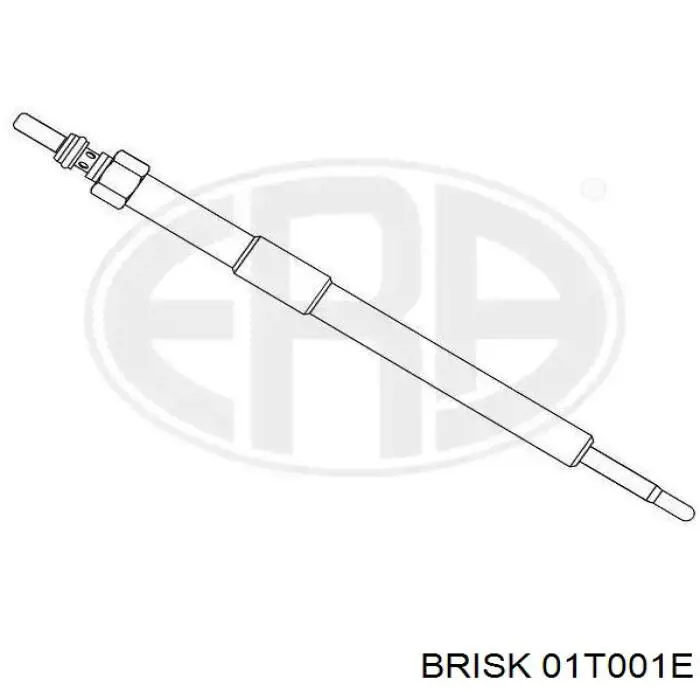 01T001E Brisk bujía de incandescencia