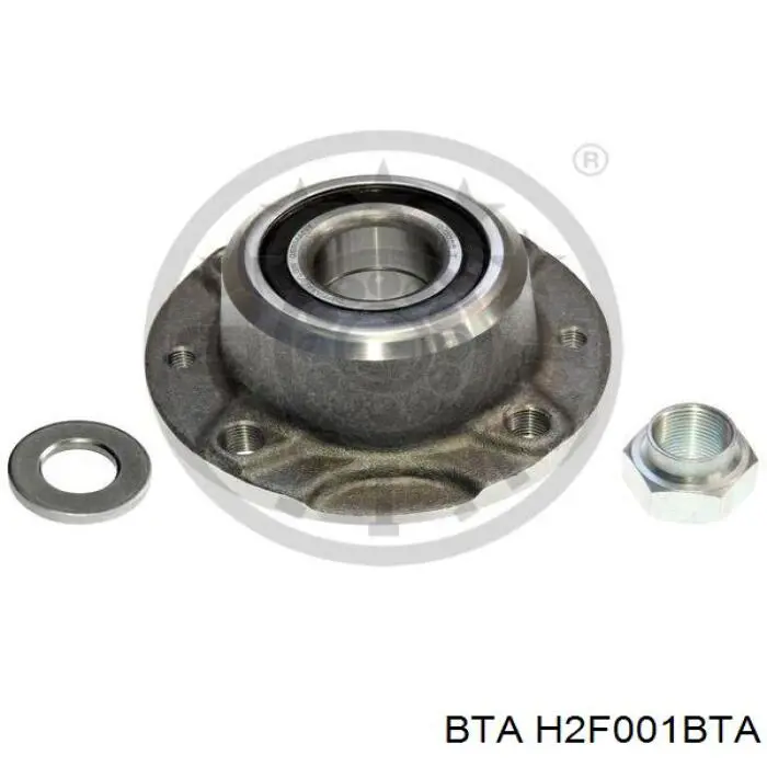  Cubo de rueda trasero para Fiat Uno 146A