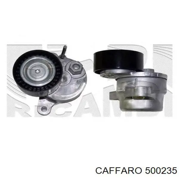 500235 Caffaro rodillo, correa trapecial poli v