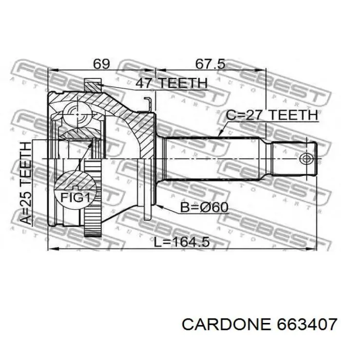 663407 Cardone 