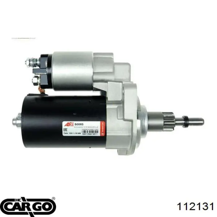 112131 Cargo motor de arranque