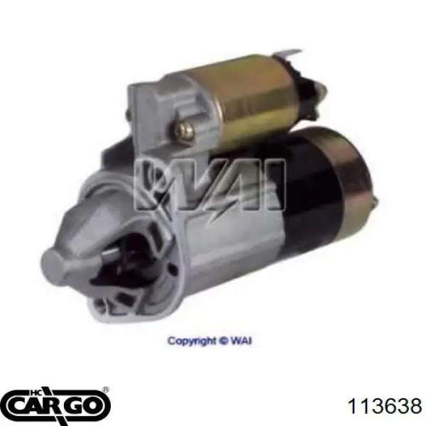 113638 Cargo motor de arranque