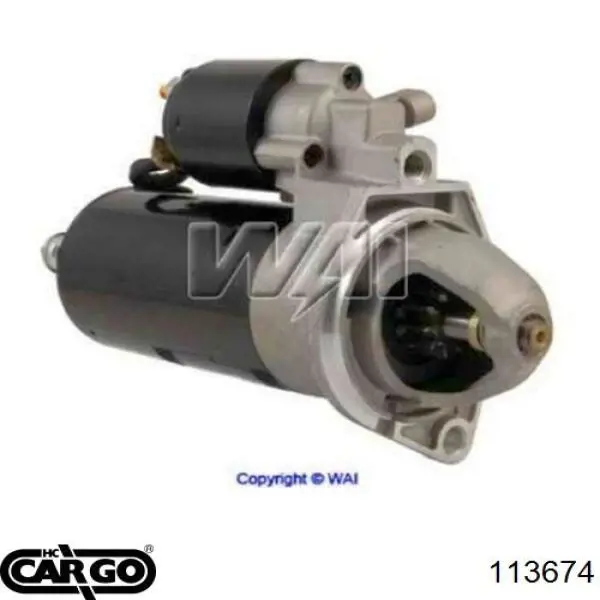 113674 Cargo motor de arranque