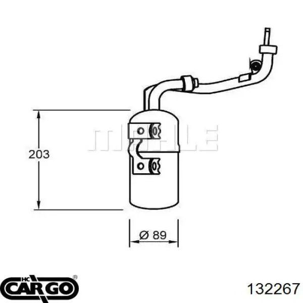 132267 Cargo interruptor magnético, estárter