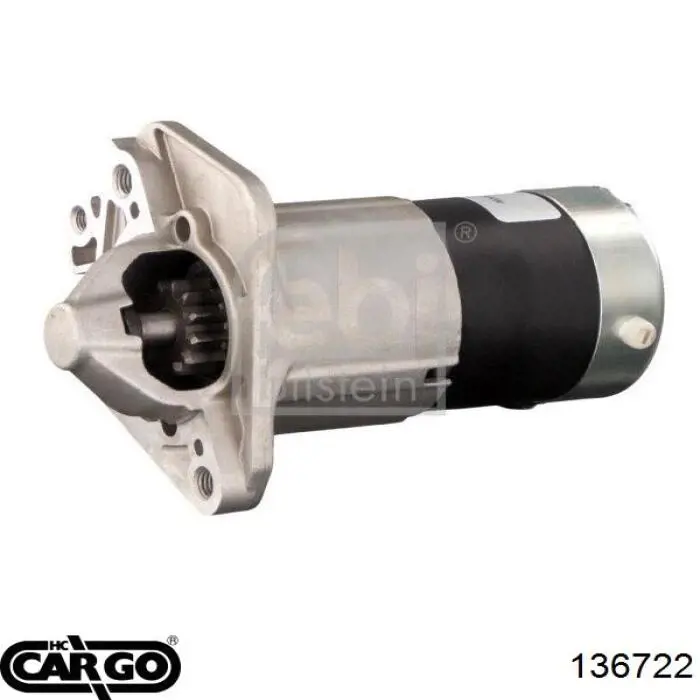 136722 Cargo bendix, motor de arranque