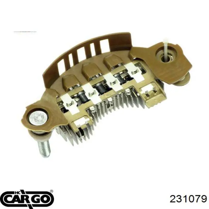 231079 Cargo alternador diodo puente rectificador