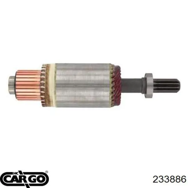 233886 Cargo inducido, motor de arranque