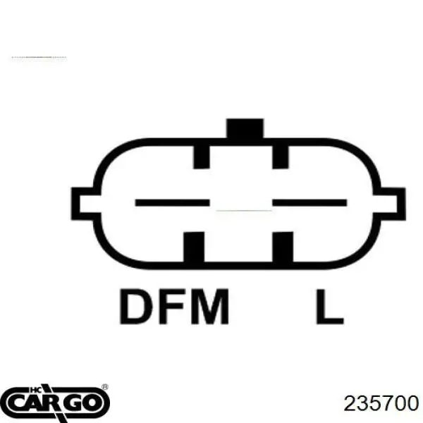 235700 Cargo regulador de rele del generador (rele de carga)