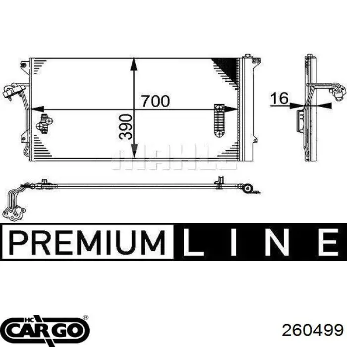 260499 Cargo condensador aire acondicionado