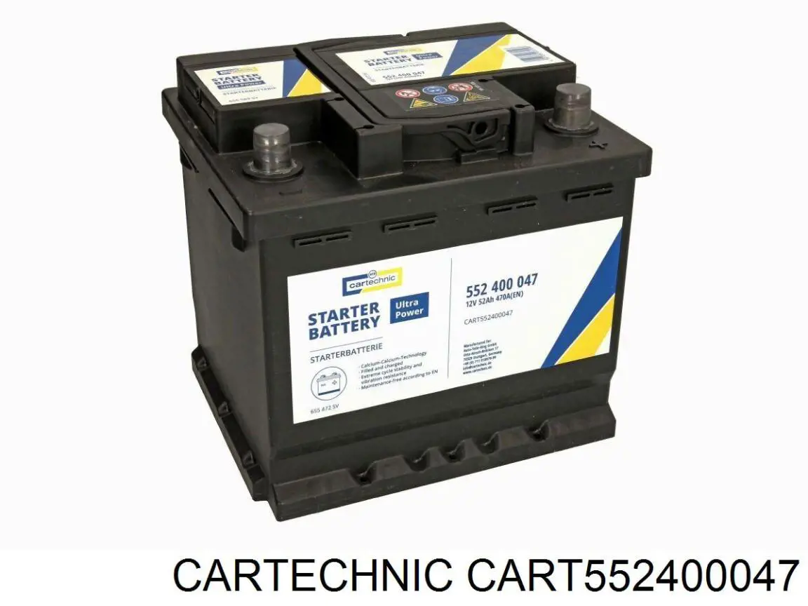 CART552400047 Cartechnic batería de arranque