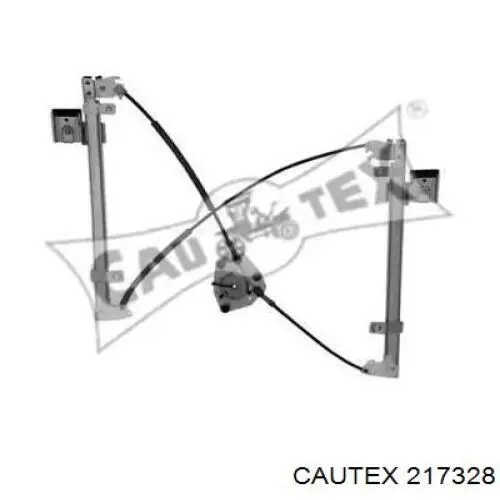 217328 Cautex mecanismo de elevalunas, puerta delantera derecha