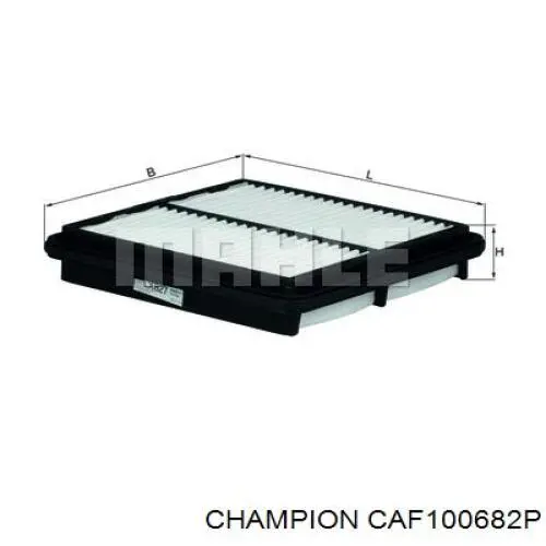 CAF100682P Champion filtro de aire