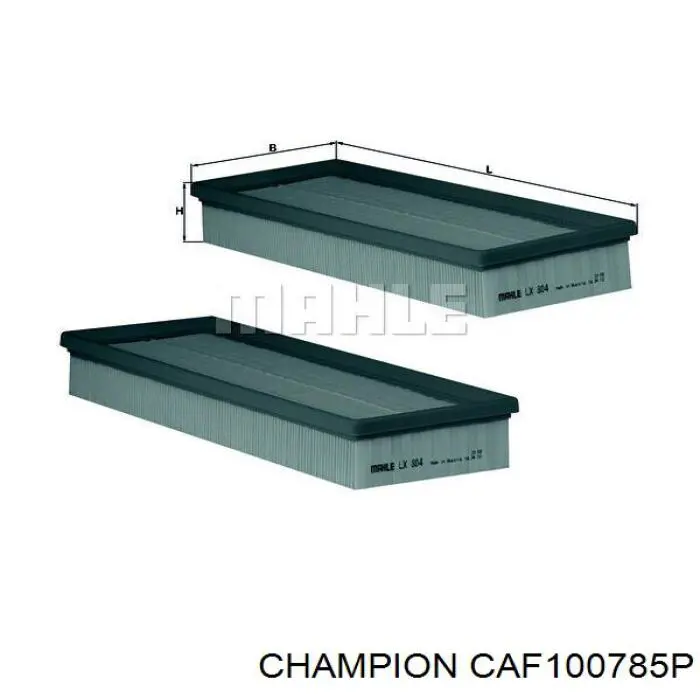 CAF100785P Champion filtro de aire