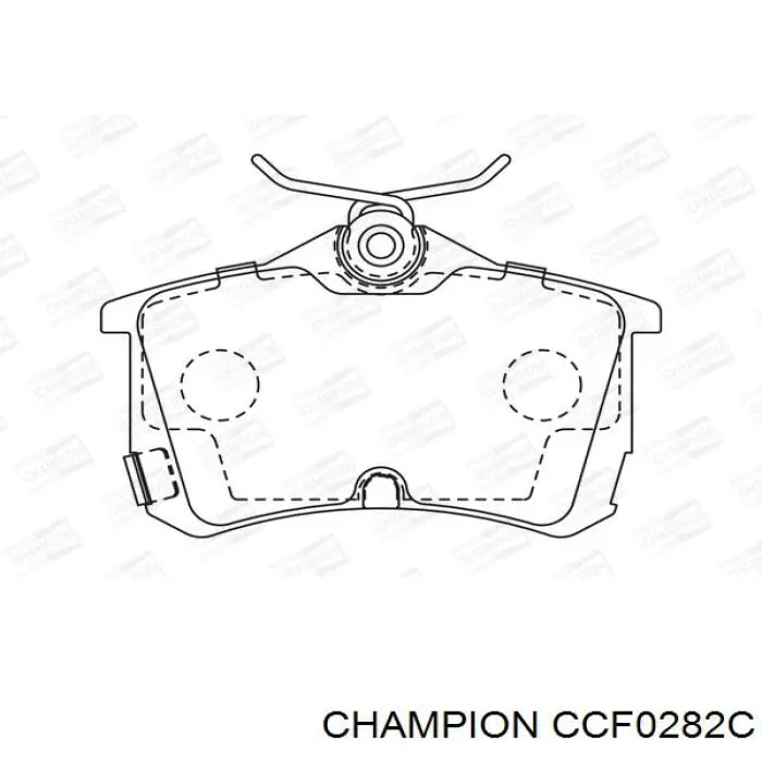 CCF0282C Champion filtro de habitáculo