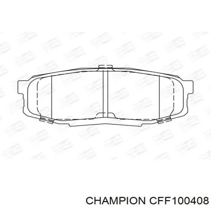 CFF100408 Champion filtro combustible