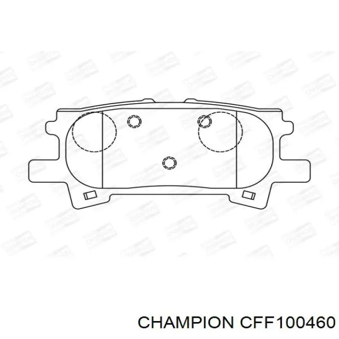 CFF100460 Champion filtro combustible