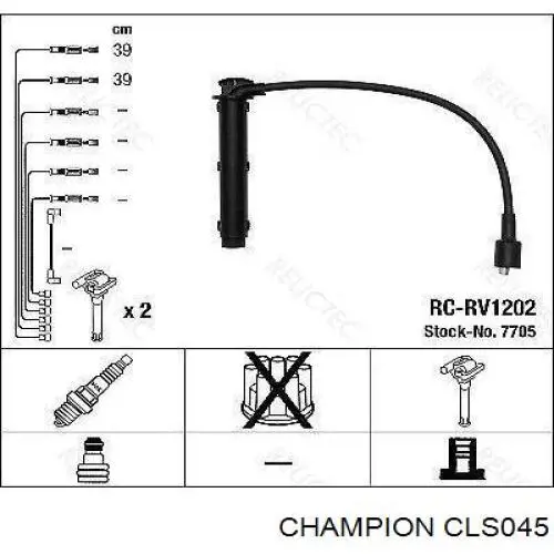  Juego de cables de encendido para Rover 200 RF