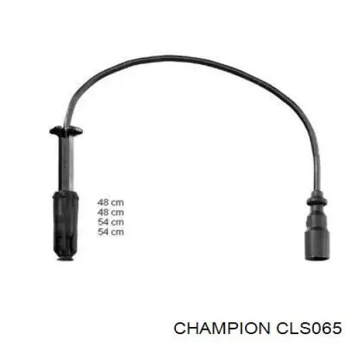 CLS065 Champion juego de cables de encendido