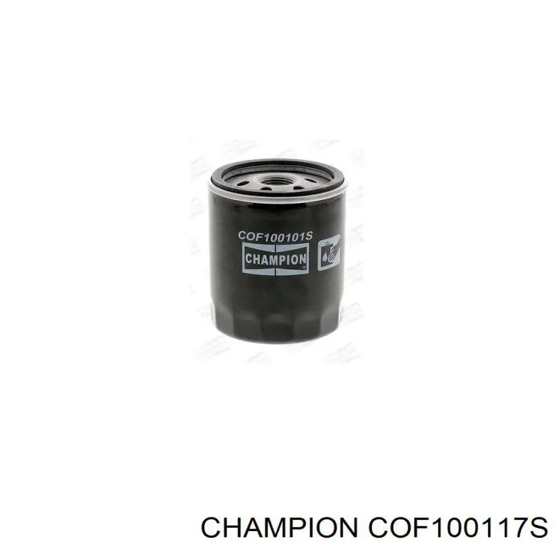 COF100117S Champion filtro de aceite