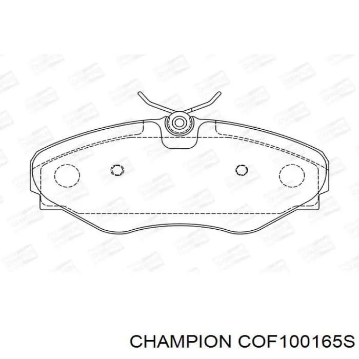 COF100165S Champion filtro de aceite