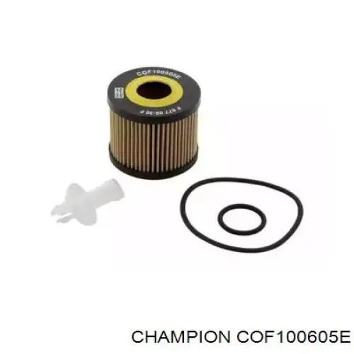 COF100605E Champion filtro de aceite