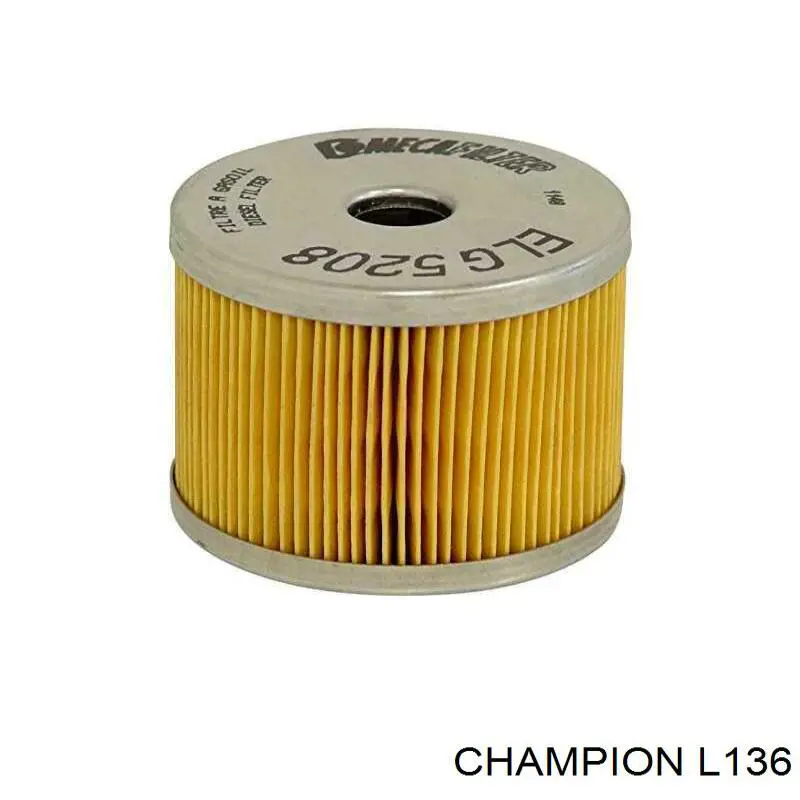 L136 Champion filtro combustible