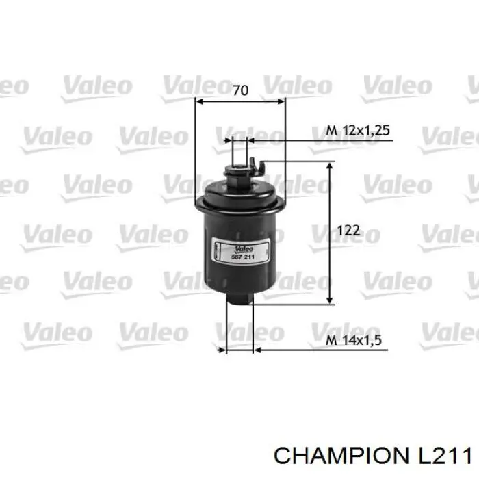 L211 Champion filtro combustible