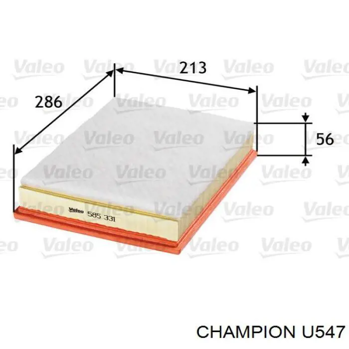  Filtro de aire para Volvo 760 704, 764