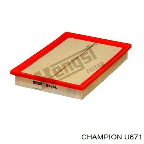 U671 Champion filtro de aire