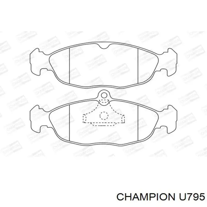 U795 Champion filtro de aire