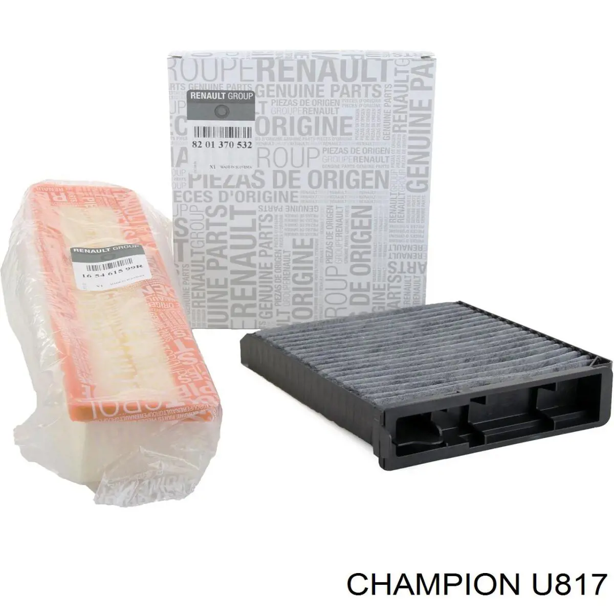 U817 Champion filtro de aire