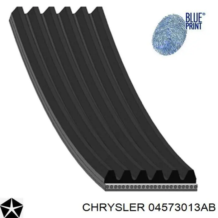 04573013AB Chrysler correa trapezoidal