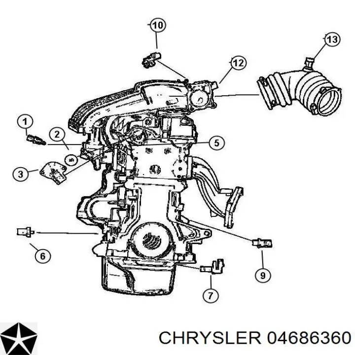 K04686360AB Fiat/Alfa/Lancia 