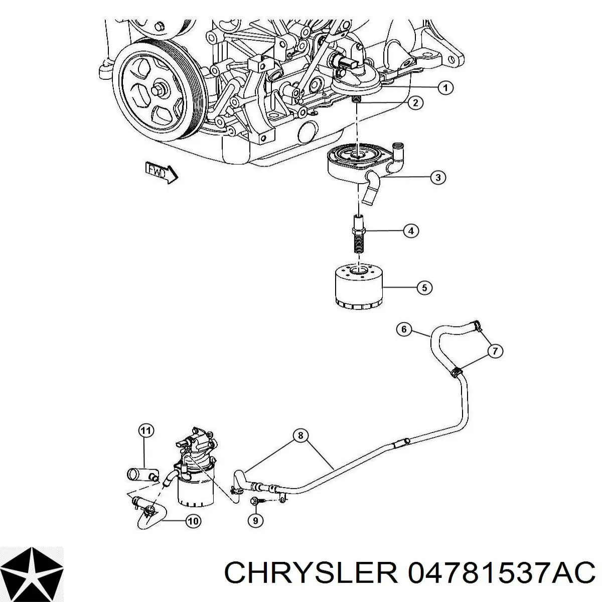 K04781537AC Fiat/Alfa/Lancia 