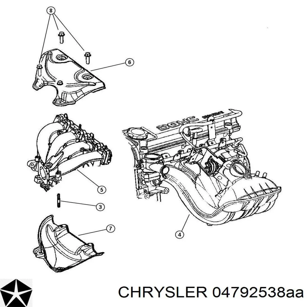 K04792538AA Fiat/Alfa/Lancia 