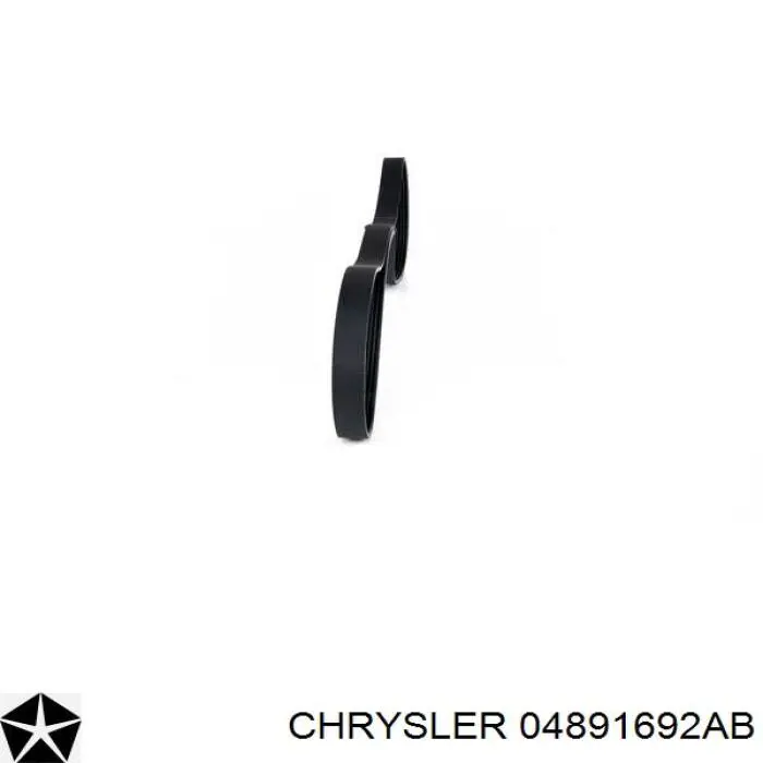 04891692AB Chrysler correa trapezoidal