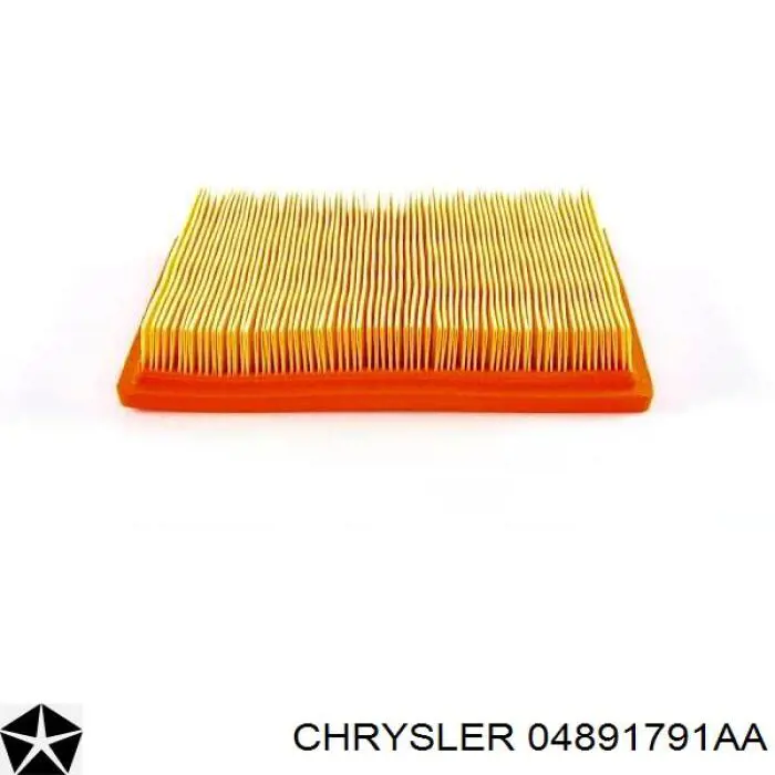 04891791AA Chrysler filtro de aire