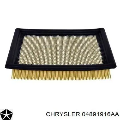 04891916AA Chrysler filtro de aire