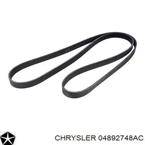 04892748AC Chrysler correa trapezoidal