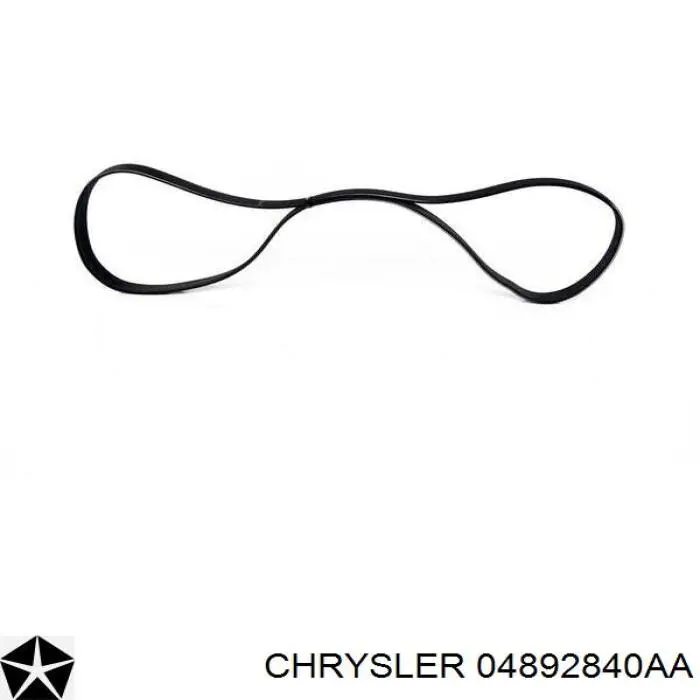 04892840AA Chrysler correa trapezoidal