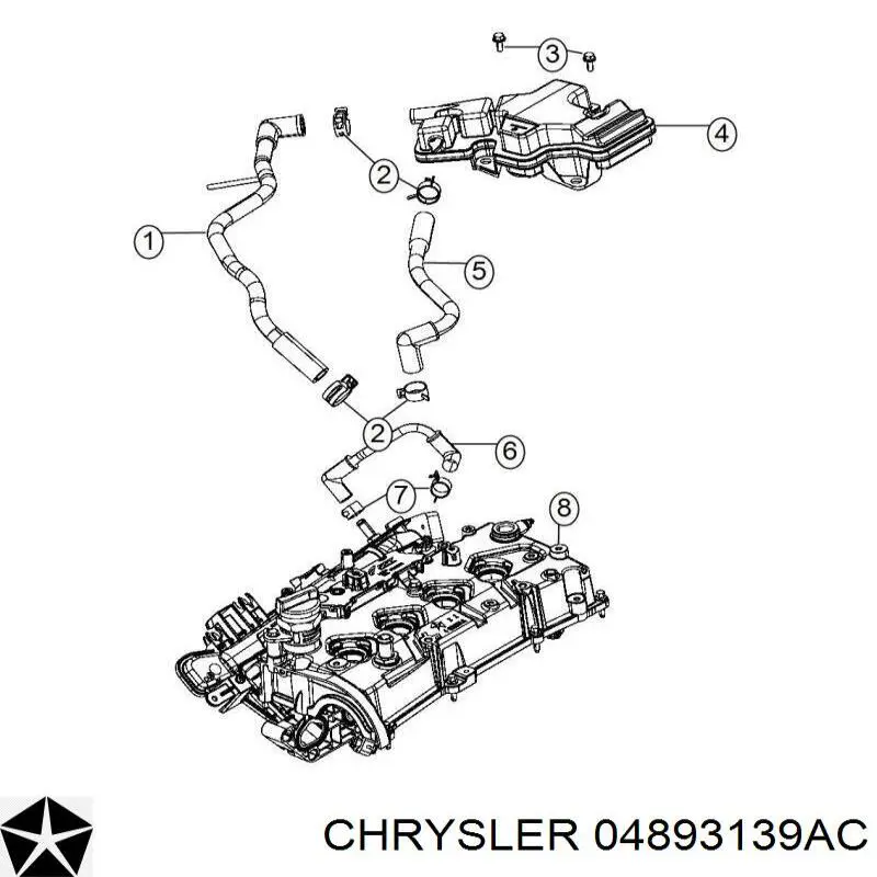 4893139AB Chrysler 